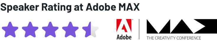 Rating at Adobe MAX